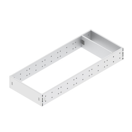SLIM BOX Рамка 176mm L-450 металл лак белый